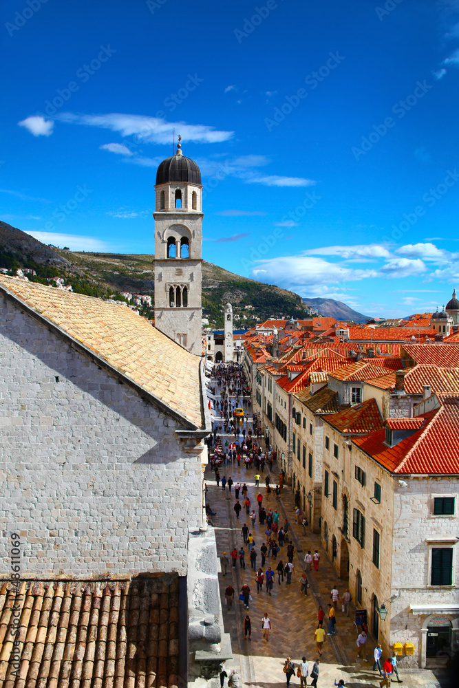 Beautiful panorama of Dubrovnik, Croatia
