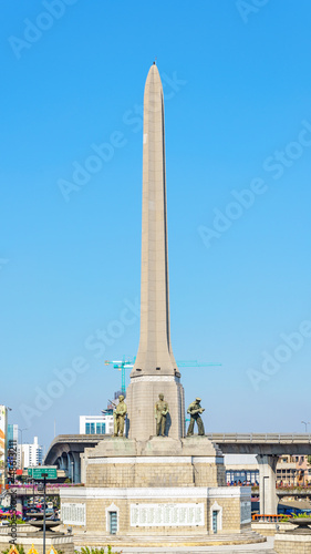 Photography The Victory Monument in Bangkok, Thailand.