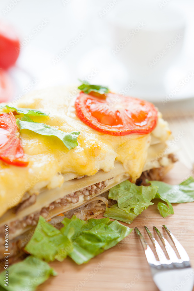 lasagna with vegetables and grains lasagna with vegetables and grains