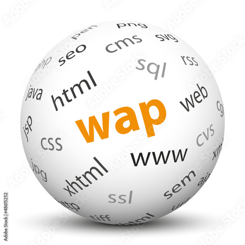 Kugel, WAP, Wireless Access Point, Drahtlos, Funkverbindung, 3D