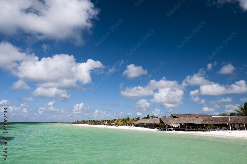 Fototapeta premium Destination scenic of port Cayo Blanco, Cuba