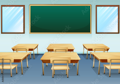 A classroom
