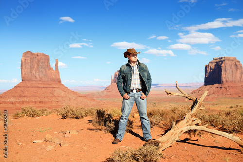 Bilde på lerret cow boy spirit