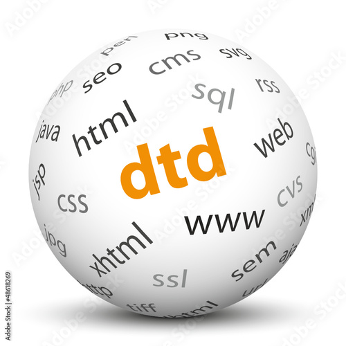 Kugel, DTD, Document Type Definition, Webdesign, Webmaster, Web photo