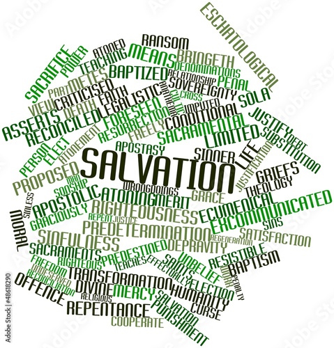 Word cloud for Salvation photo