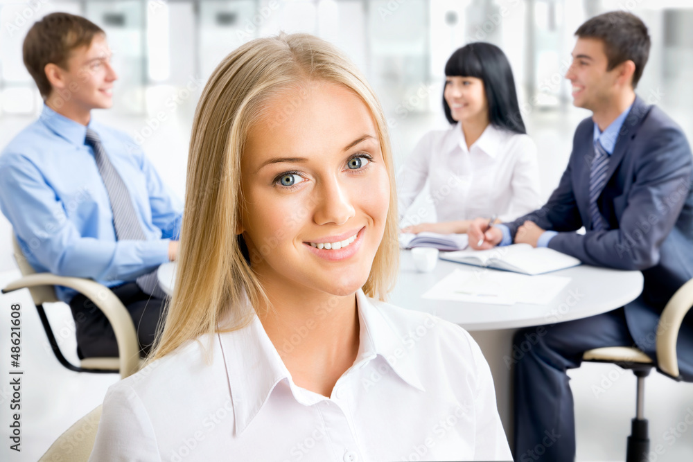 Young businesswoman Young businesswoman