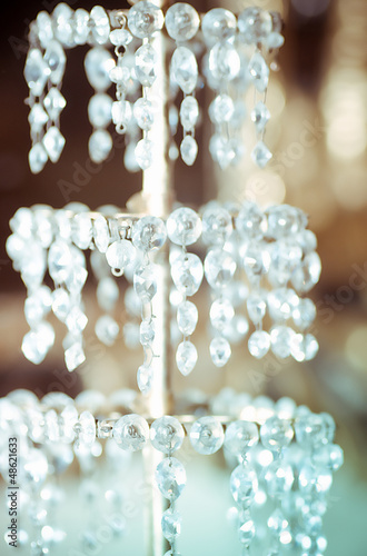 Vintage crystal chandelier © Forewer