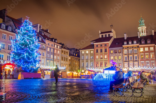 Festive warsaw.