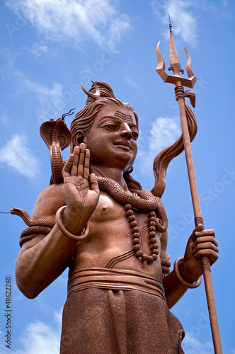 Shiva Bronze Statue photo
