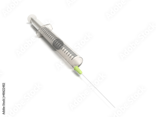 Render of syringe