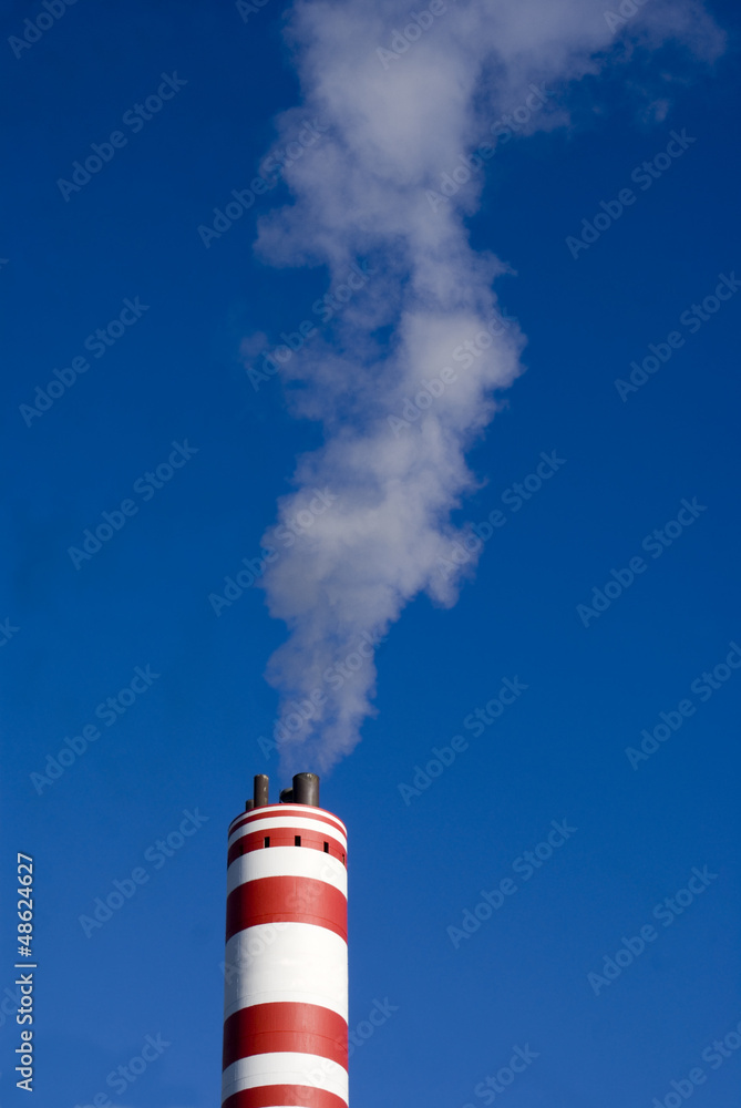 Steaming chimney