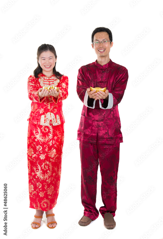 chinese new year couple