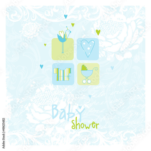 Baby shower card