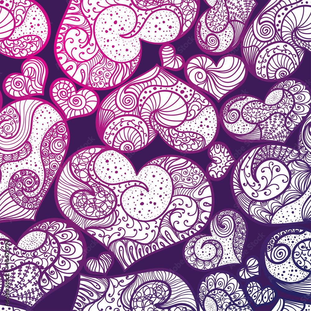 Fototapeta premium Hearts