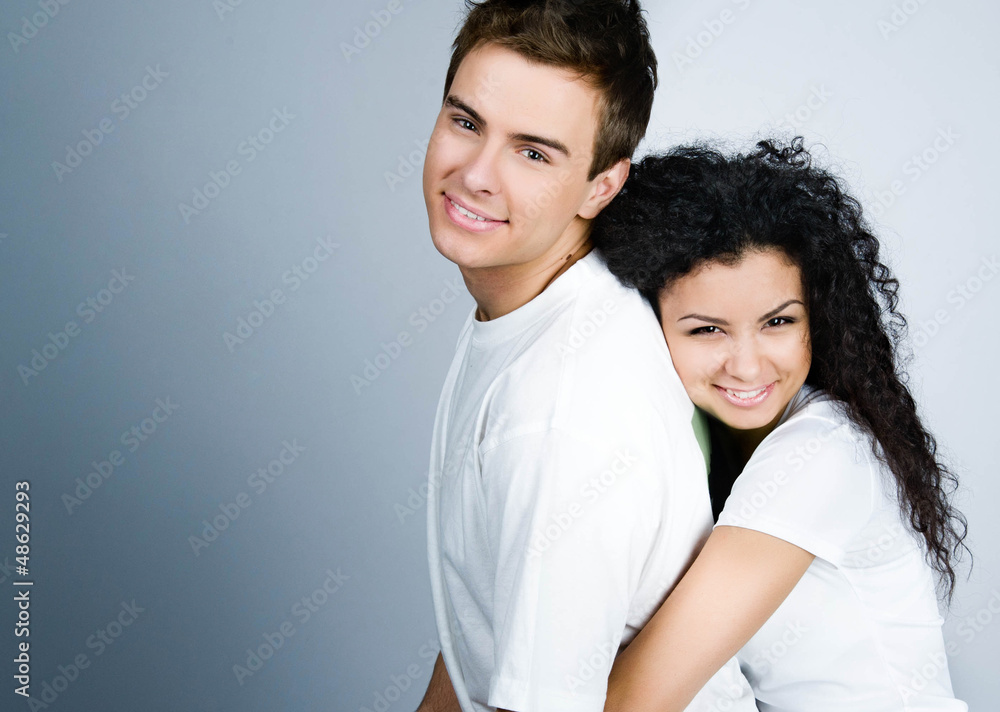 Smiling couple Smiling couple