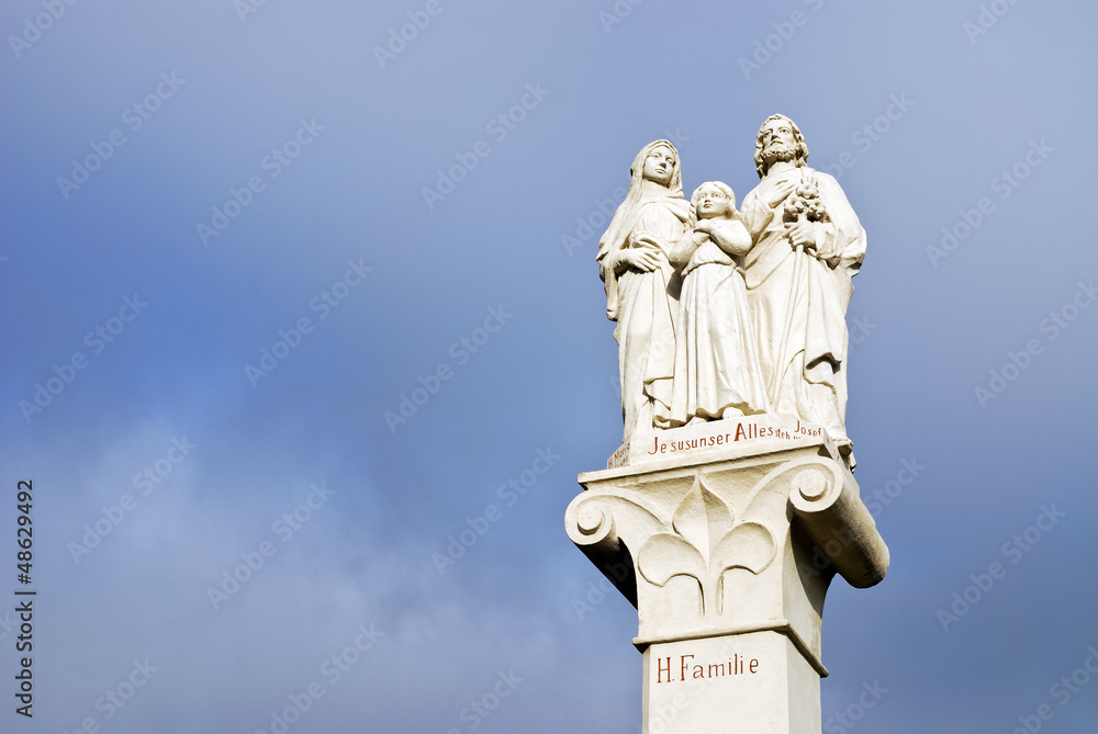 Bildstock Hl. Familie im Burgenland