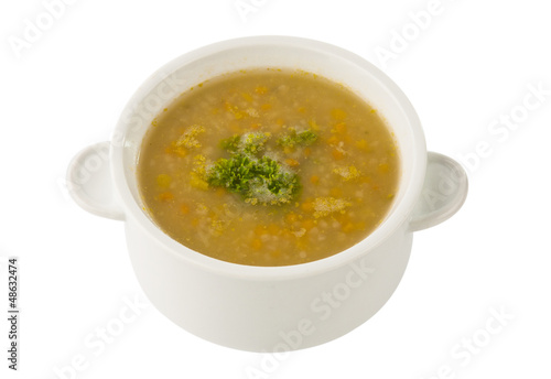 soup isolated
