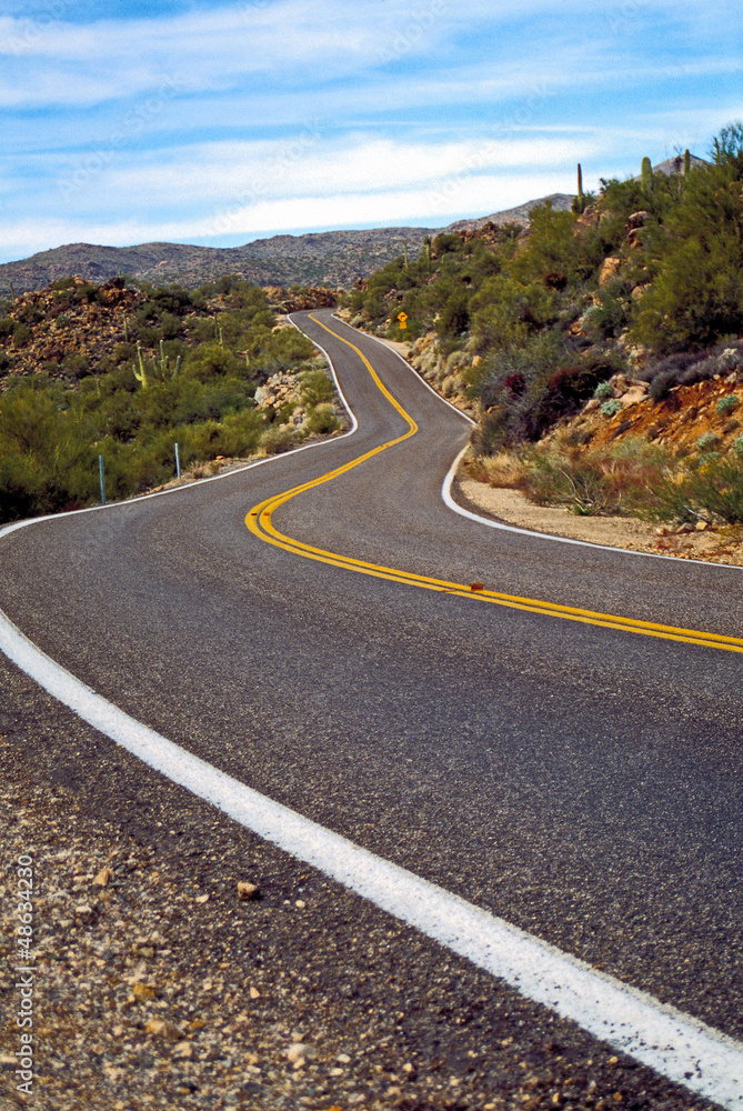 Naklejka premium Highway in Arizona