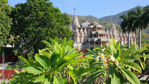 hinduism temple ranakpur in rajasthan india photo