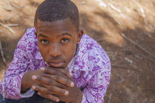 Slika na platnu African boy