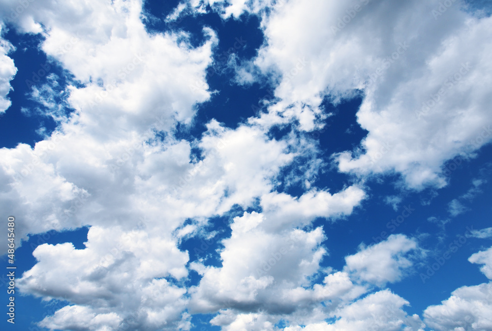 Obraz premium blue sky and clouds