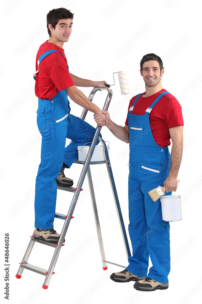 A team of painters A team of painters