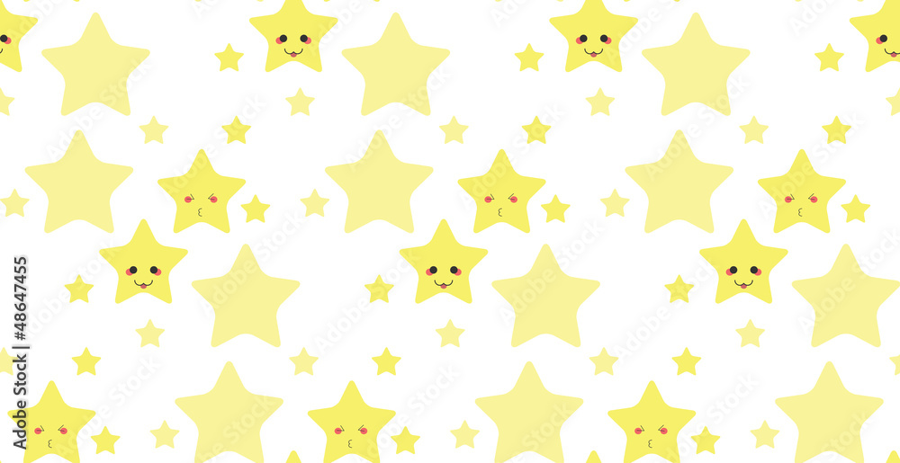 Funny stars pattern Funny stars pattern