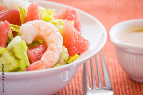 Shrimp and Grapefruit Salad