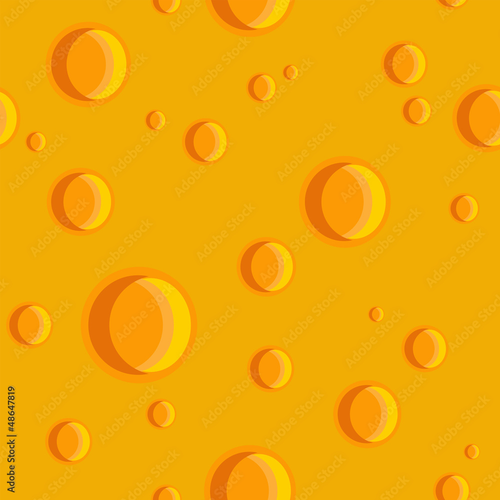 Seamless texture of cheese with holes