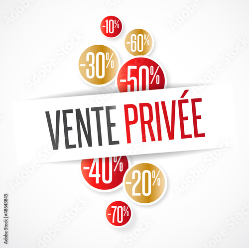 Vente privée - soldes