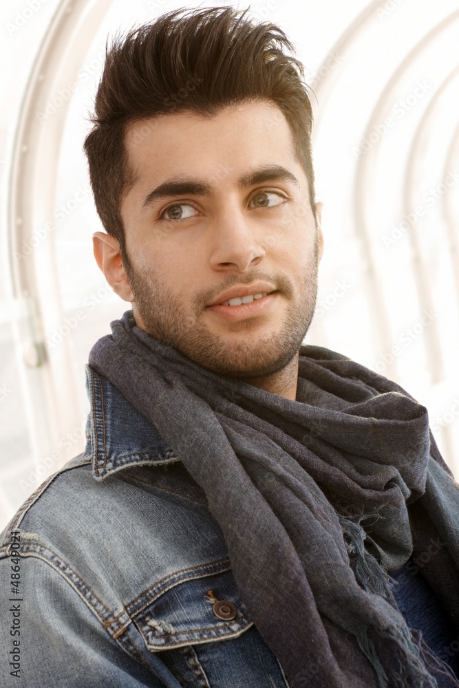 Portrait of handsome man Portrait of handsome man