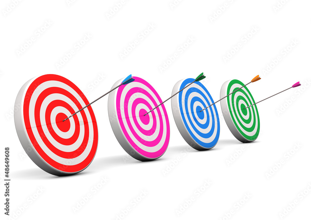 Four Bullseyes Four Bullseyes