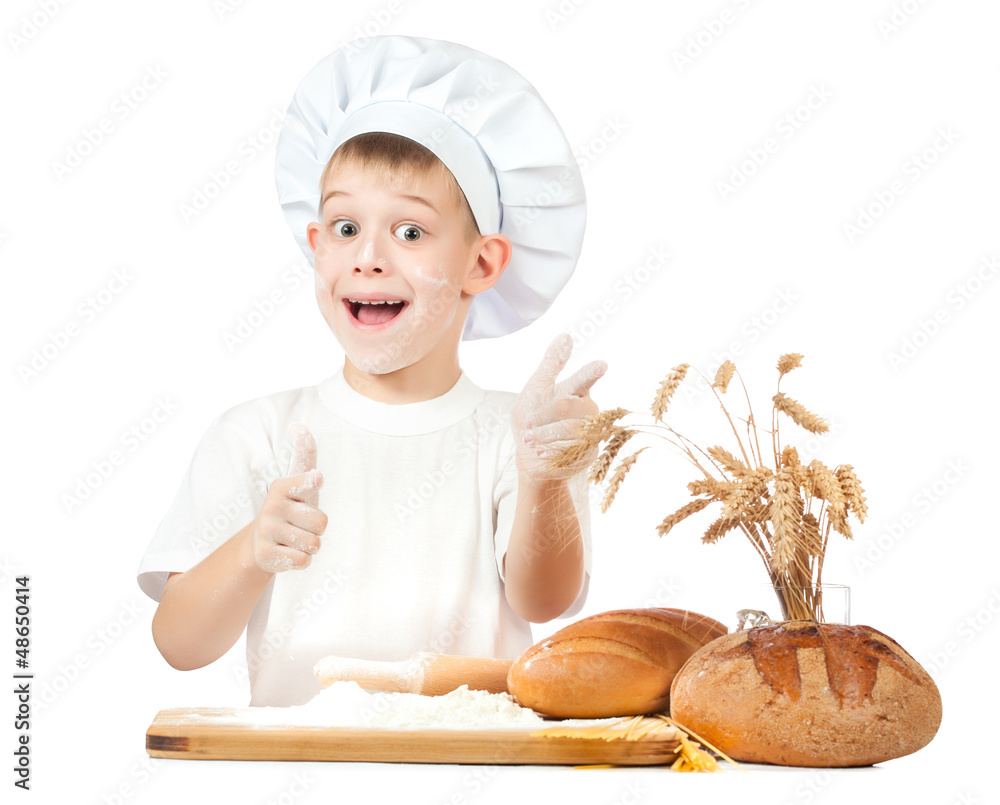 funny little kid is kneading dough funny little kid is kneading dough