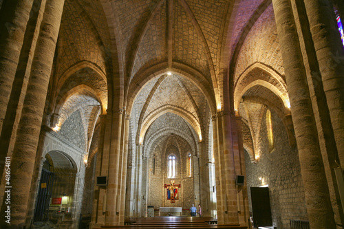 Church of the Camino de Santiago in northern Spain.