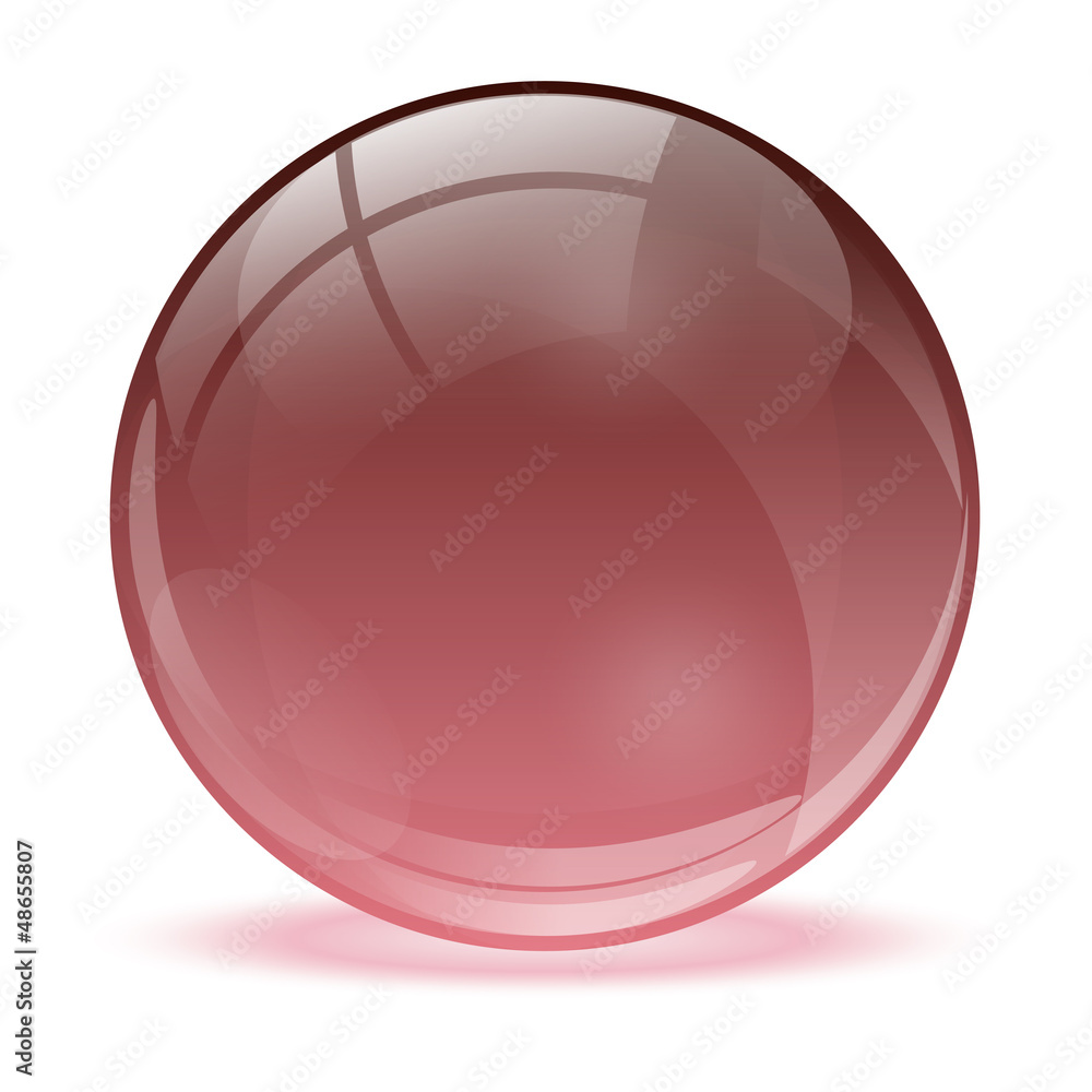3D crystal sphere 3D crystal sphere
