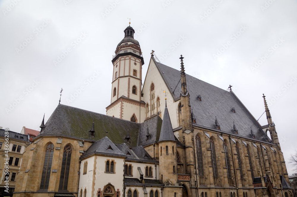 Saint Thomas Church (Thomaskirche). Leipzig, Germany