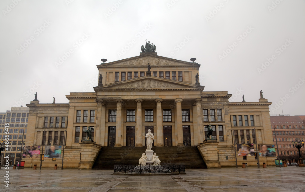 Obraz premium Concert hall (Konzerthaus) in Gendarmenmarkt. Berlin, Germany