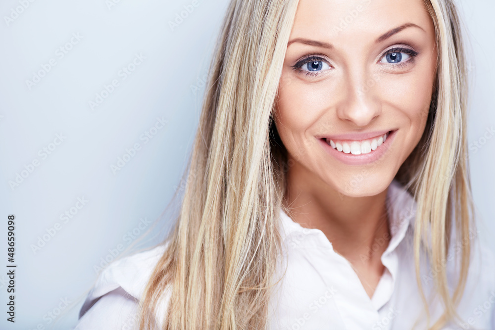 Smiling woman Smiling woman