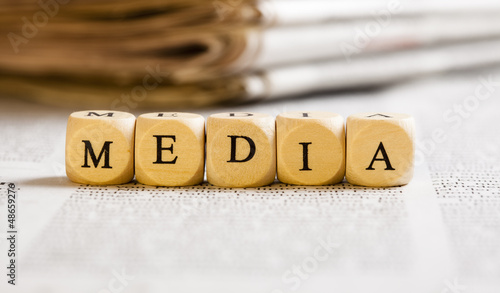 Letter Dices Concept: Media