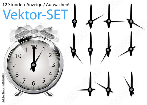 Aufwachen! Vektor-Set