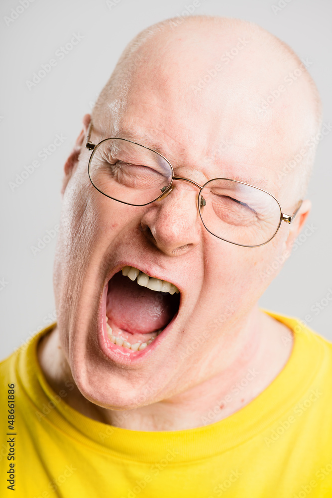 funny man portrait real people high definition grey background funny man portrait real people high definition grey background