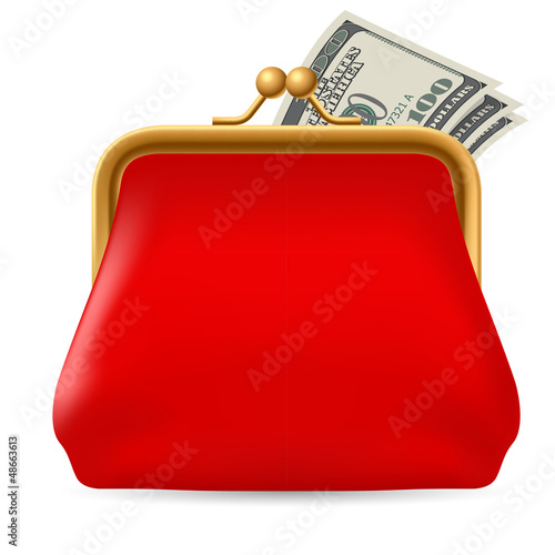 Red purse