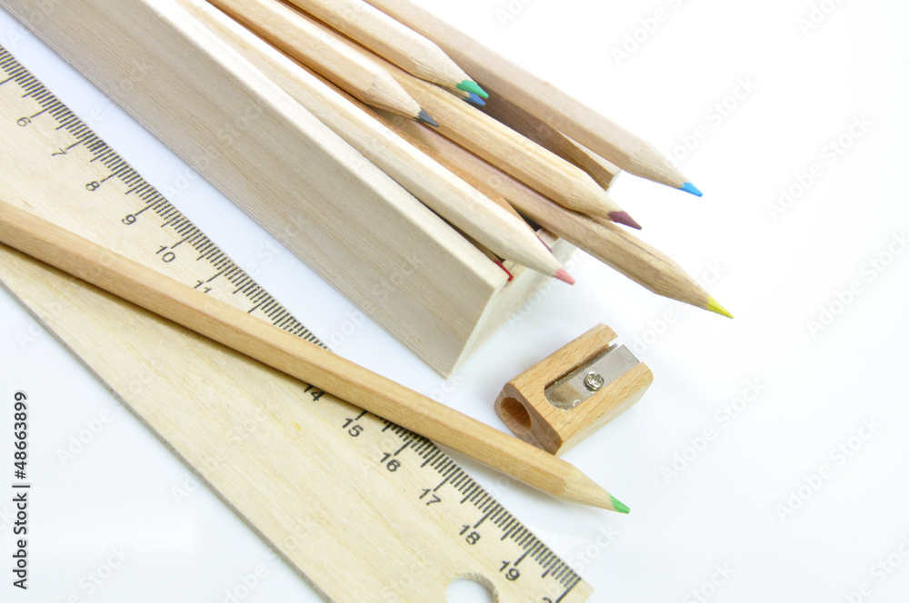 Obraz premium Crayons de couleurs