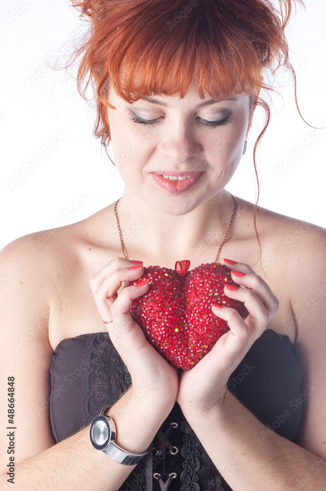 portrait of beautiful redhead portrait of beautiful redhead