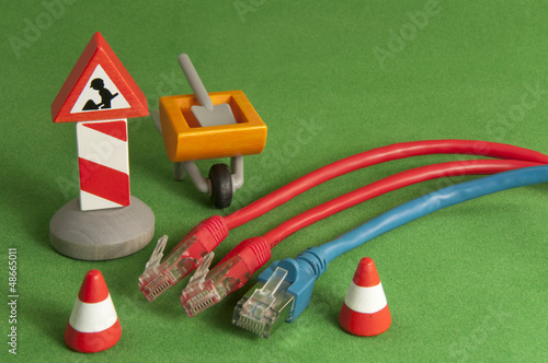 Wartungsarbeiten Netzwerk