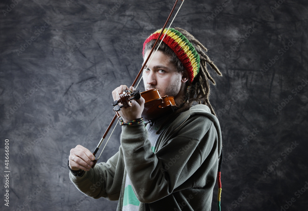 Fototapeta premium Rasta man