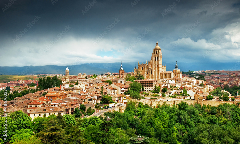 View on Segovia
