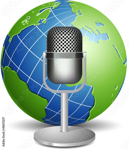 Globe podcasting