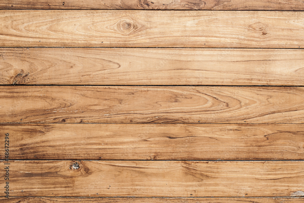 Obraz premium Big Brown wood plank wall texture background