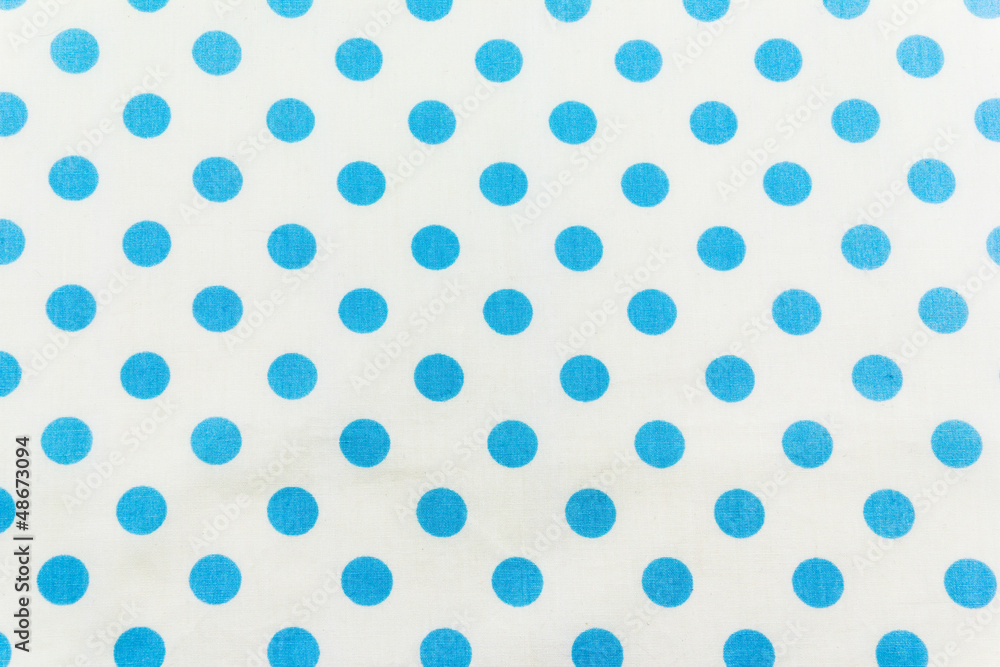 Blue dots on white